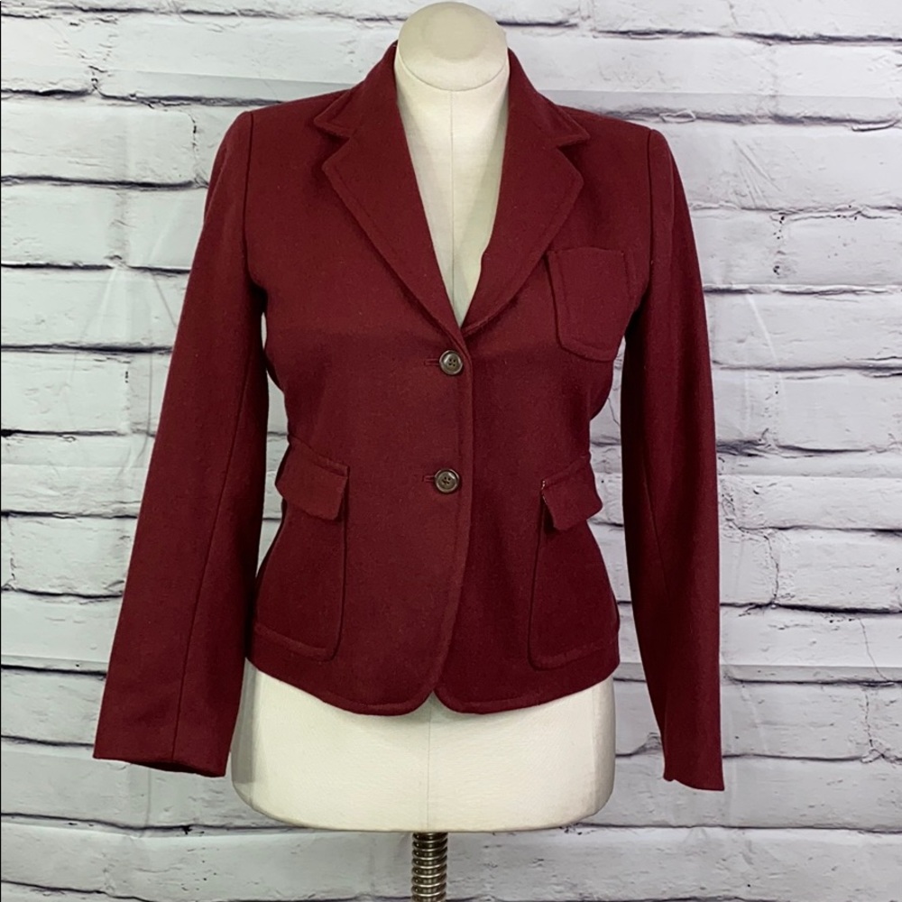 J. CREW: Vintage Wool Blend Academy Blazer